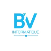 Logo de ma micro-entreprise Bv Informatique au format carré avec fond transparent